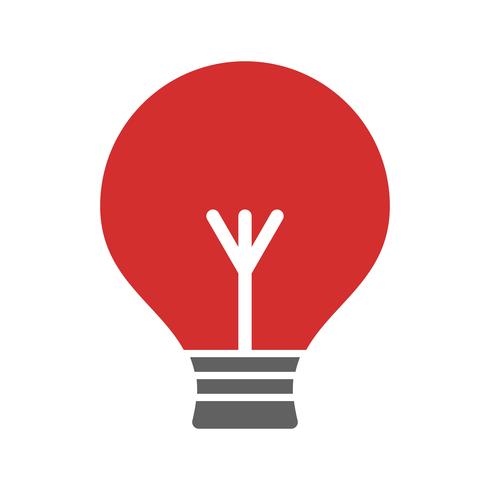 Bulb Icon Design vector