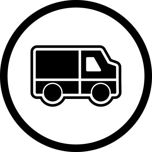 Van Icon Design vector