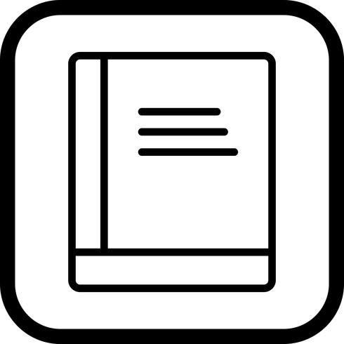 Diseño de icono de libro vector