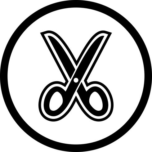 Scissors Icon Design vector