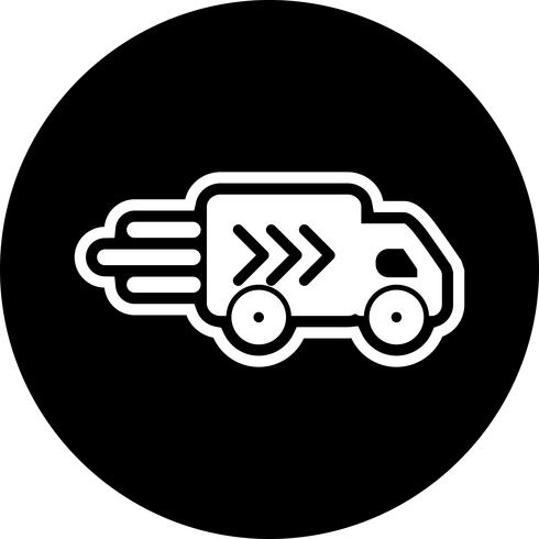 Delivery Truck Icon Design vector