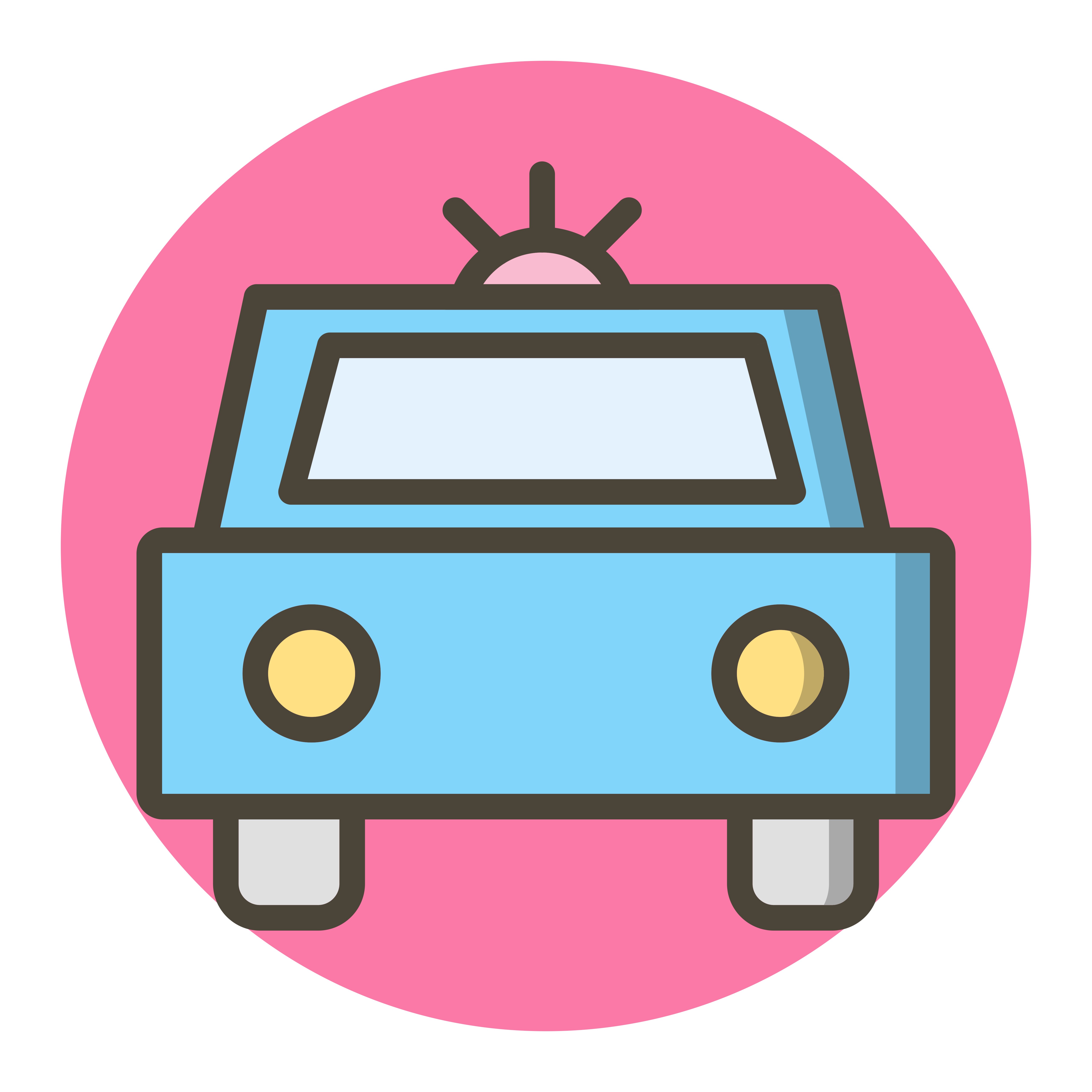Download Police Car Icon Design 497365 Vector Art at Vecteezy