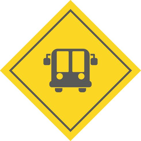 Airport Bus Icon Design vector