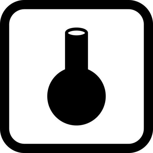 Flask Icon Design vector
