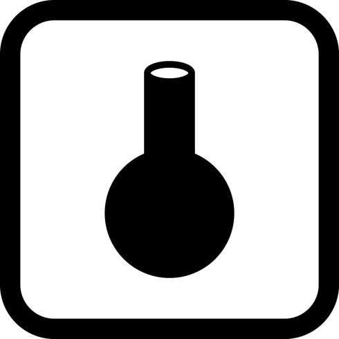 Flask Icon Design vector