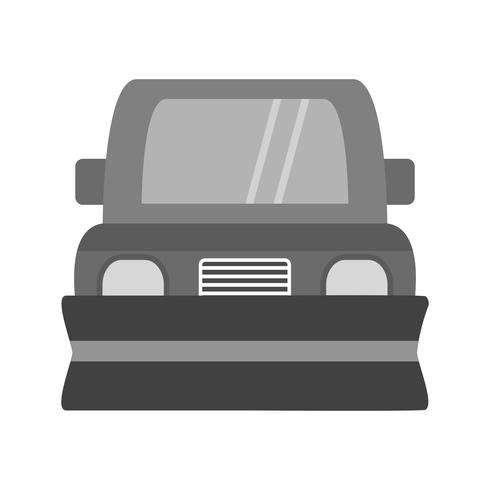 Snowplow Icon Design vector