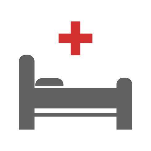 Diseño de icono de cama vector