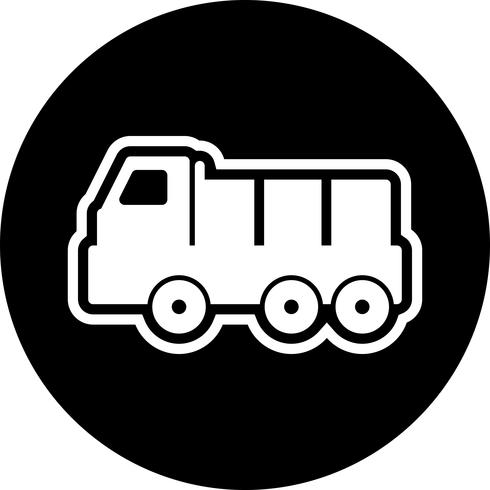 Dumper Icon Design vector