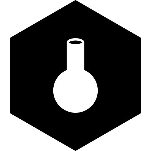 Flask Icon Design vector