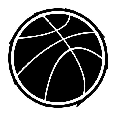 Basket Ball Icon Design vector