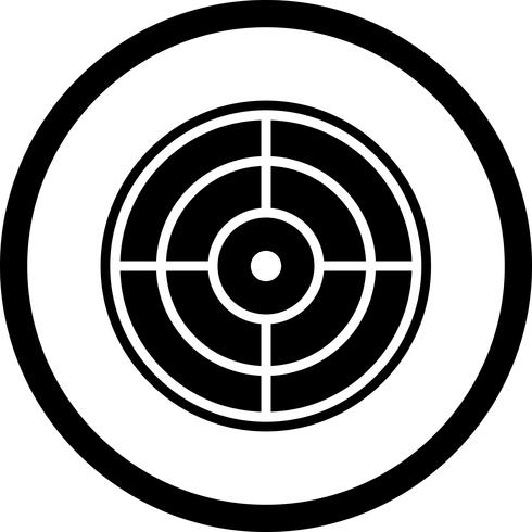 Target Icon Design vector