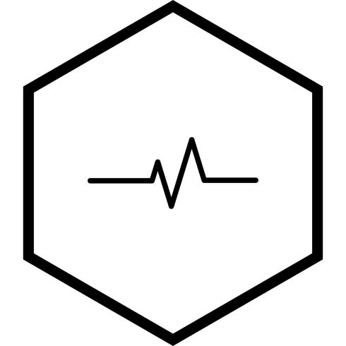 Pulse Rate Icon Design vector