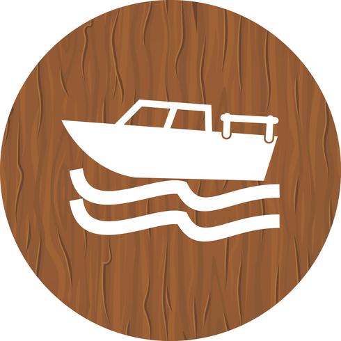 Diseño de icono de barco vector