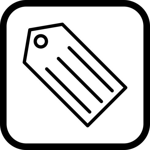 Tag Icon Design vector