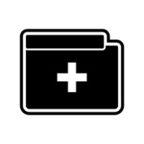 Medical Folder Icon Design