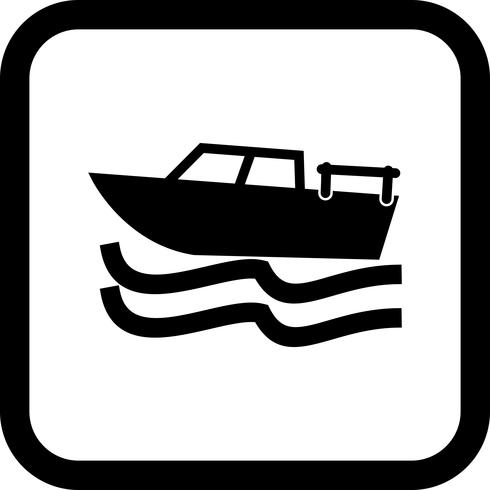 Diseño de icono de barco vector