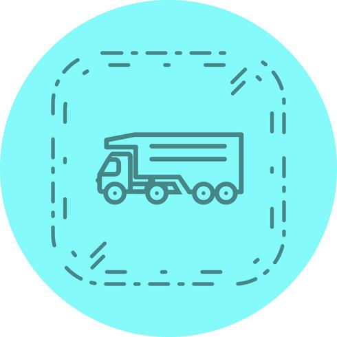 Tipper Truck Icon Design