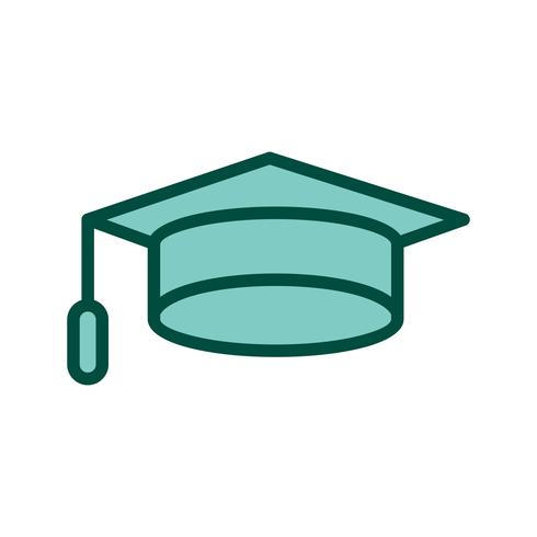 Graduation Cap Icon Design vector