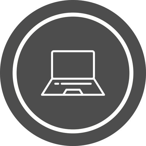 Laptop Icon Design vector