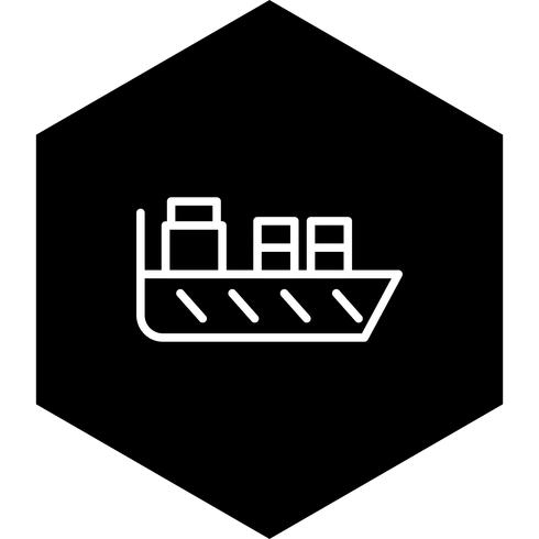 Diseño de icono de barco vector