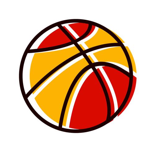 Basket Ball Icon Design vector