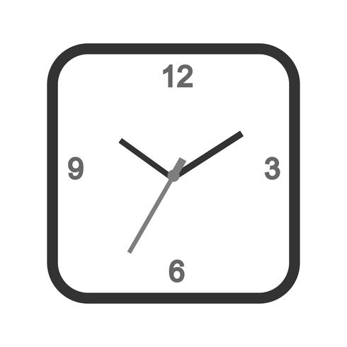 Clock Icon Design vector