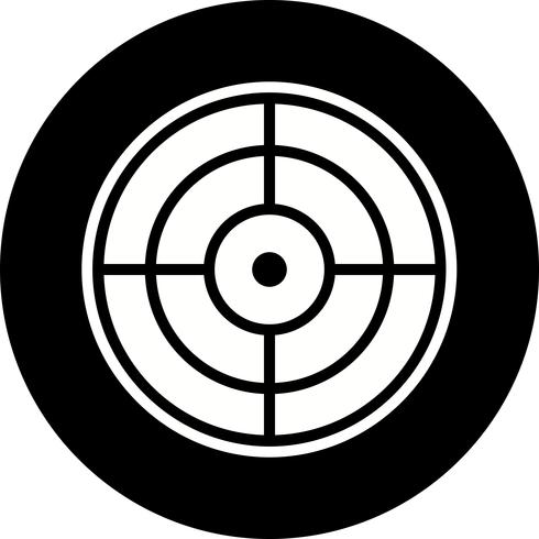 Target Icon Design vector