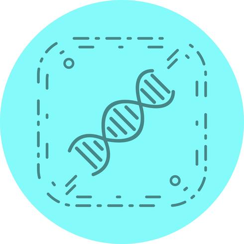 DNA Icon Design vector