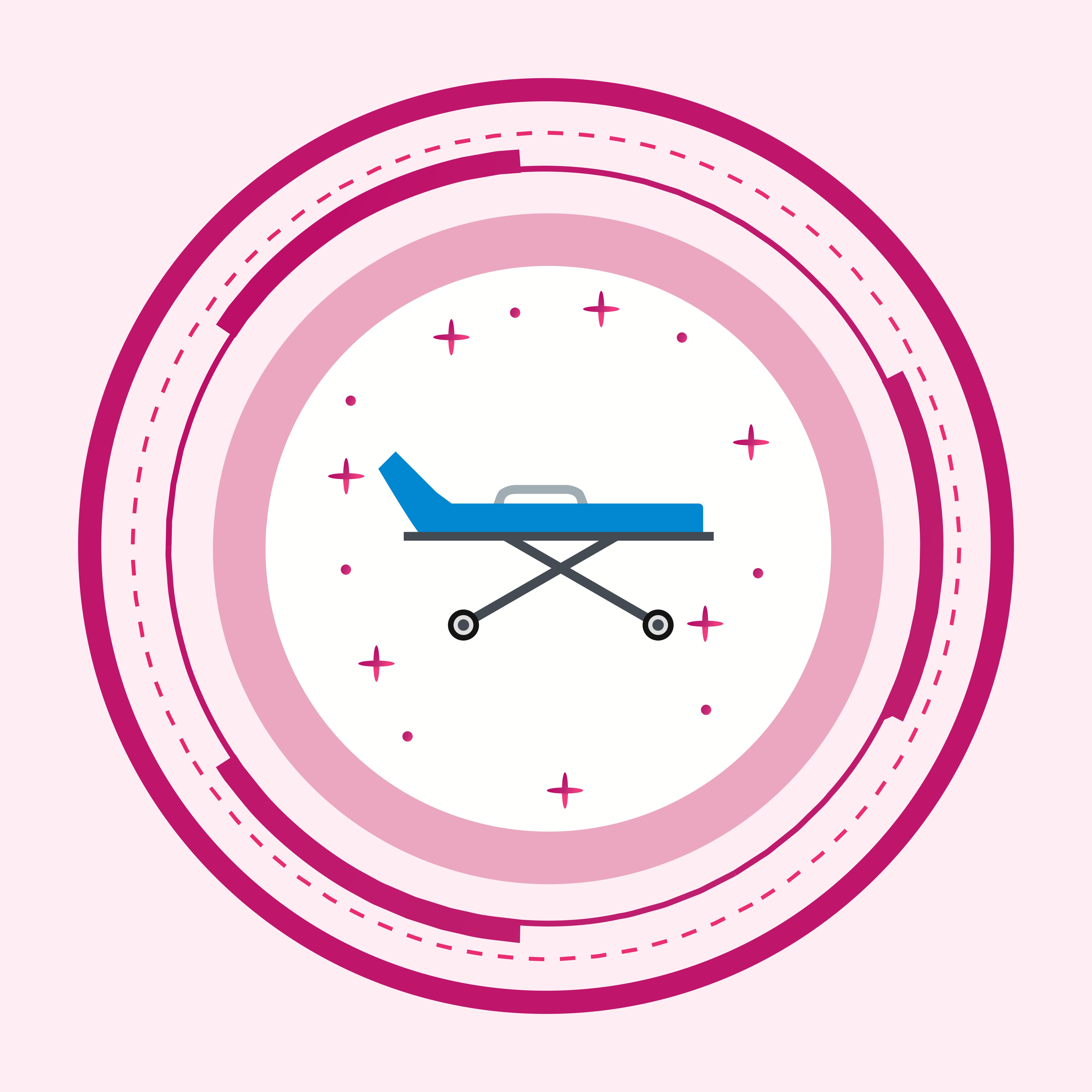 Stretcher Icon Design 497951 Vector Art at Vecteezy