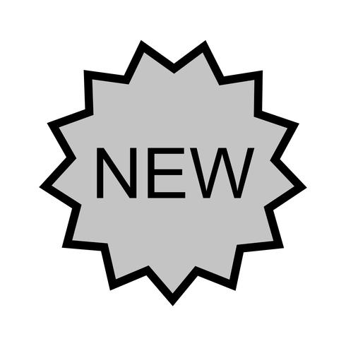 New Icon Design vector