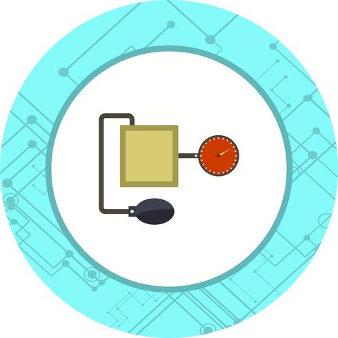 Diseño del icono del aparato BP vector