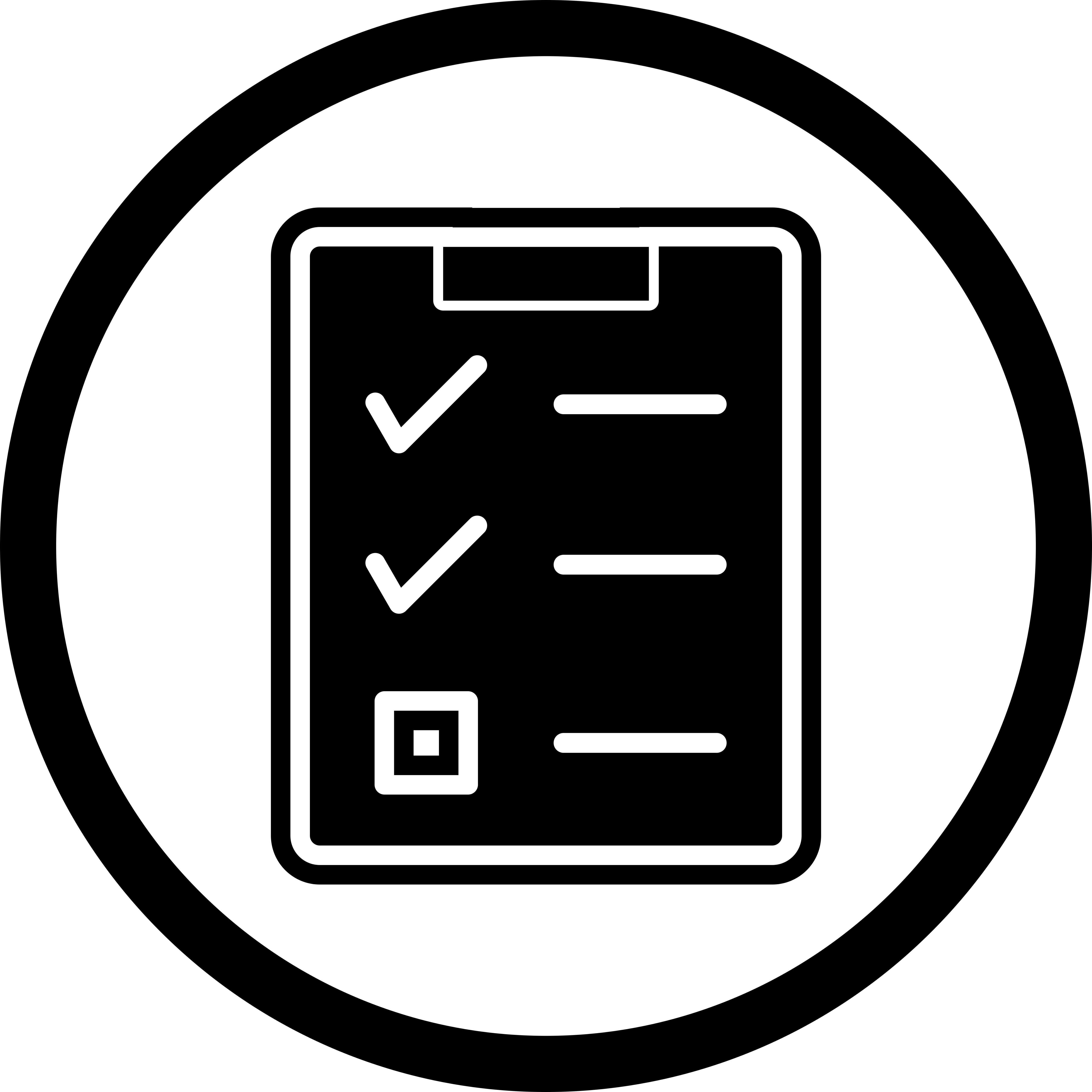 Check list icon vrogue