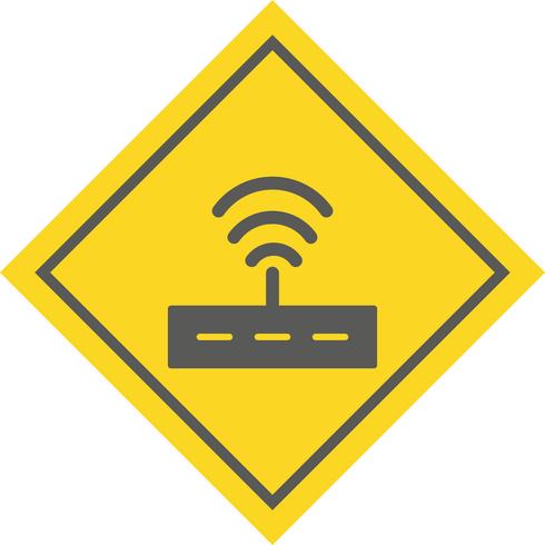  Router Icon Design vector