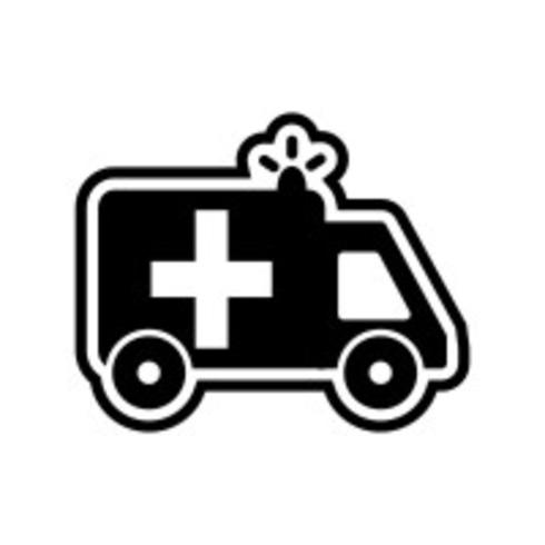 Ambulance Icon Design vector