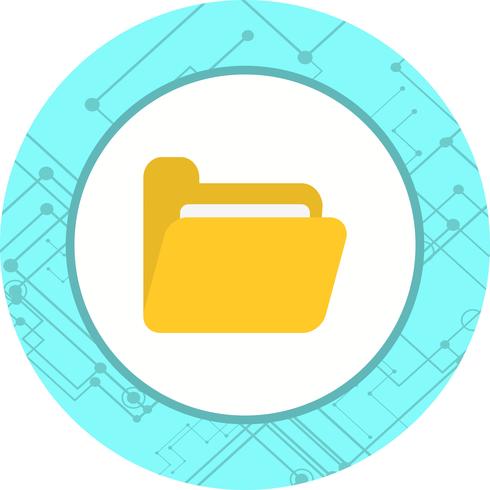 Diseño de icono de carpeta vector