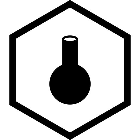 Flask Icon Design vector