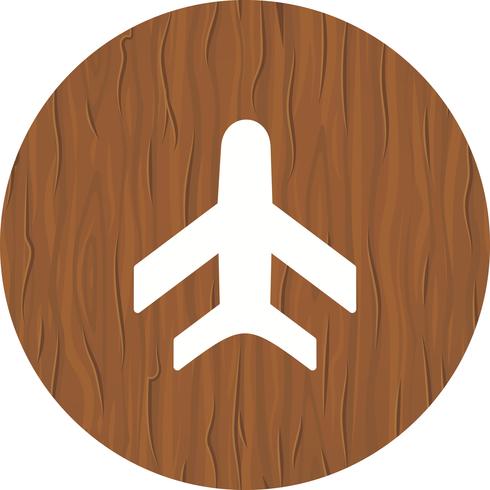 Diseño de icono de avión vector