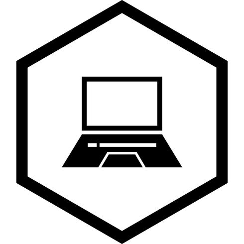 Laptop Icon Design vector