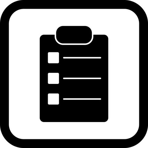 List Icon Design vector