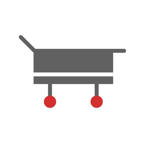 Stretcher Icon Design vector