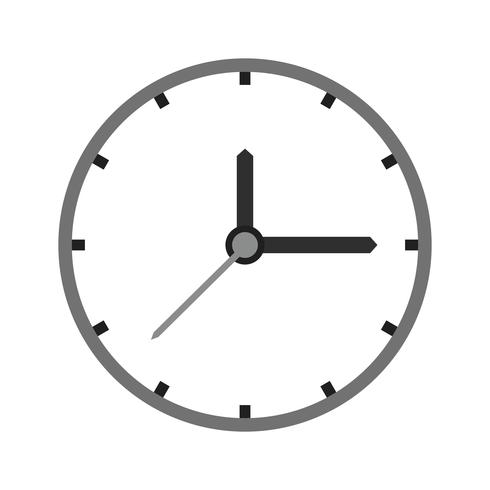 Clock Icon Design vector