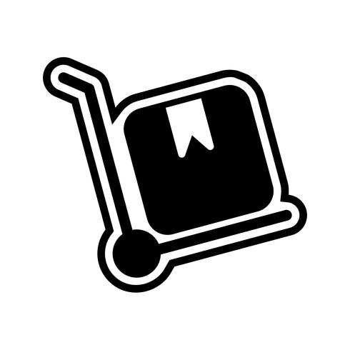 Trolley Icon Design vector