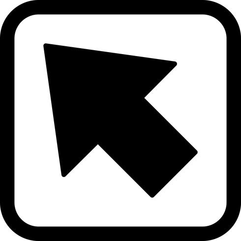 Diseño del icono del cursor vector