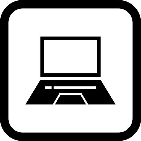 Laptop Icon Design vector