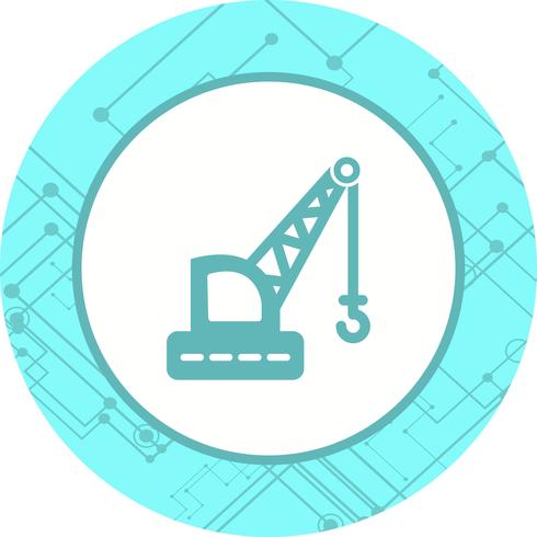 Crane Icon Design vector