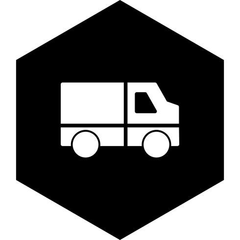 Van Icon Design vector