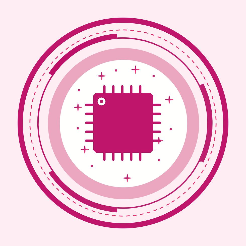 Processor Icon Design 498671 Vector Art at Vecteezy