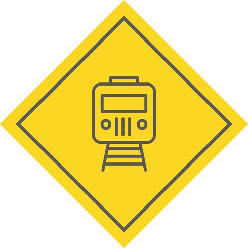 Train Icon Design vector