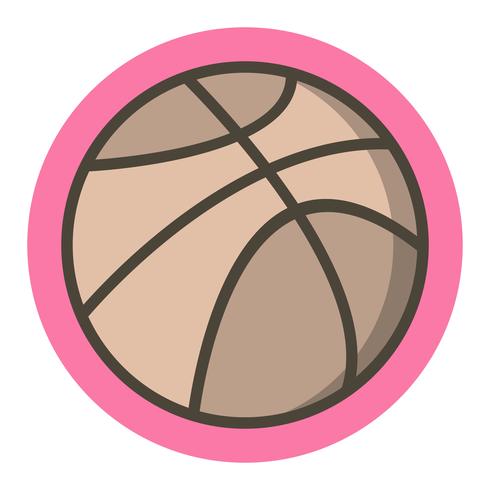 Basket Ball Icon Design vector