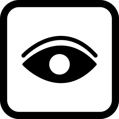 Diseño de icono de ojo vector